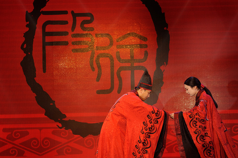 郑州周制婚礼纪实 回归古典历史韵味十足