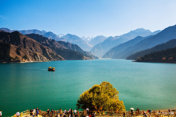 天池美景