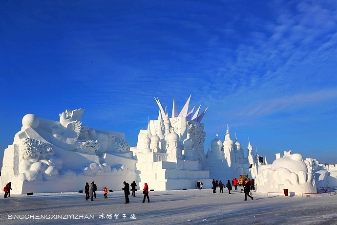 海口日月广场冰雪世界图片