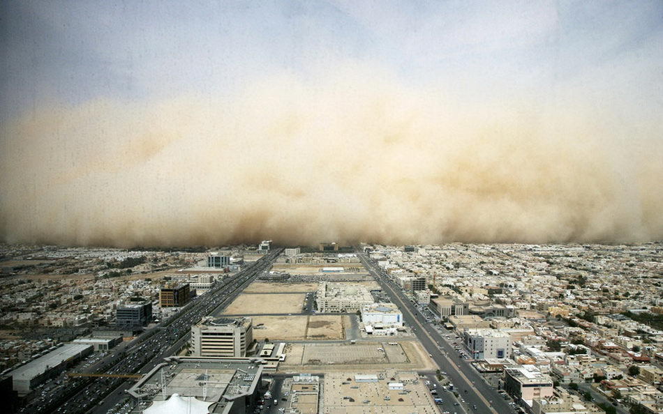 2009年沙尘暴图片
