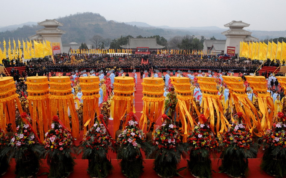 河南陕西争办黄帝祭拜典礼_高清图集_新浪网