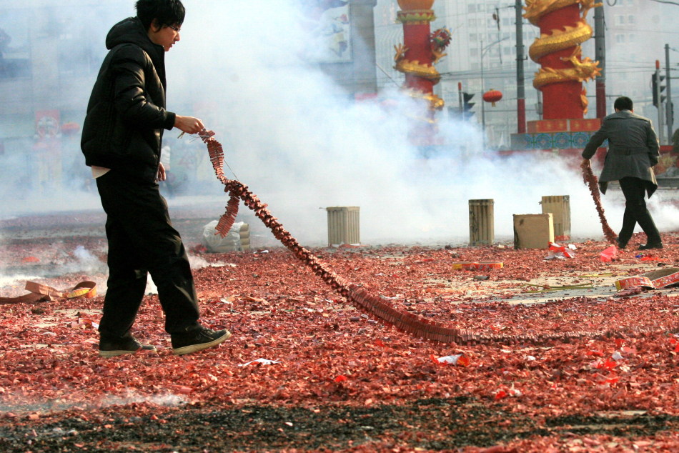 各地新年上班燃放"开门炮"迎开门红_高清图集_新浪网