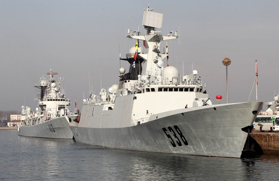 北海舰队首次组织执行索马里海域护航任务_高清图集_新浪网