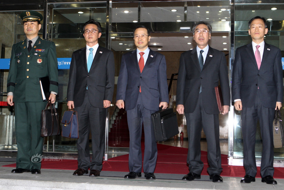 朝韩举行高层会谈_高清图集_新浪网