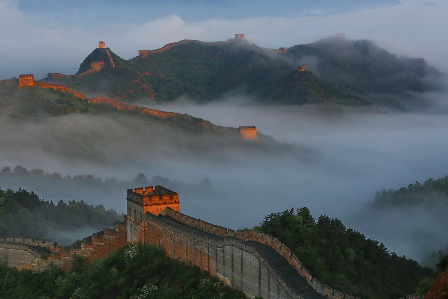 中国长城_高清图集_新浪网