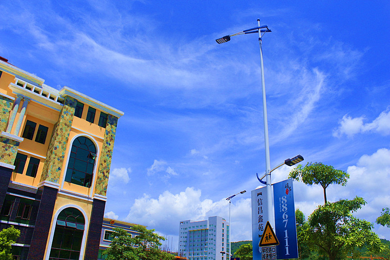 惠东蕉田的天空