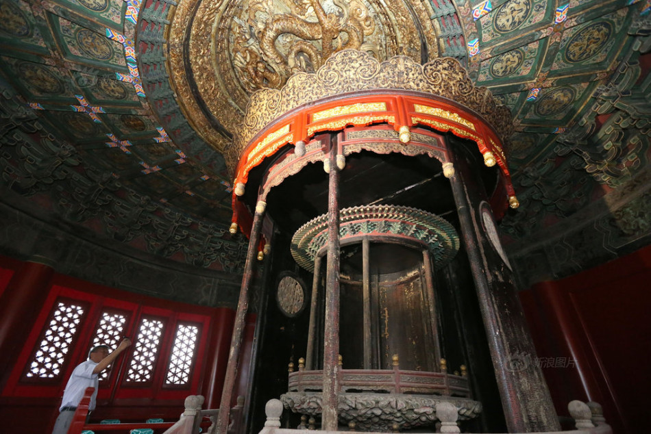 故宫大高玄殿尘封60年来首开放