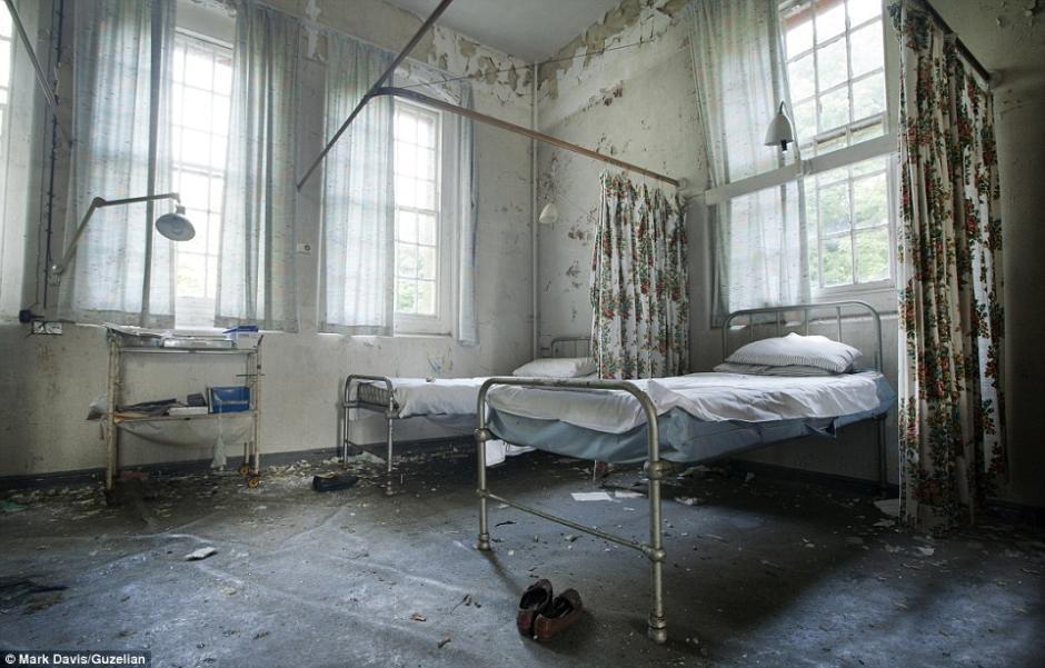 废弃的精神病院照片图片
