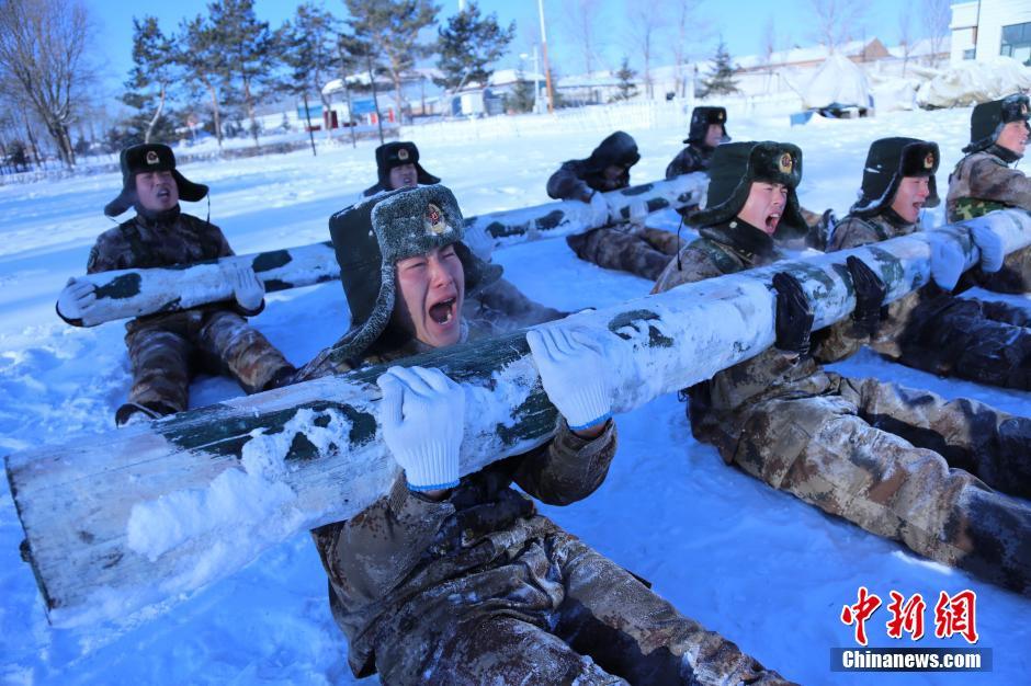 边防战士图片 冬天图片