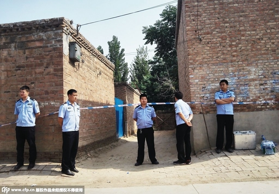 河北肃宁特大枪击案现场