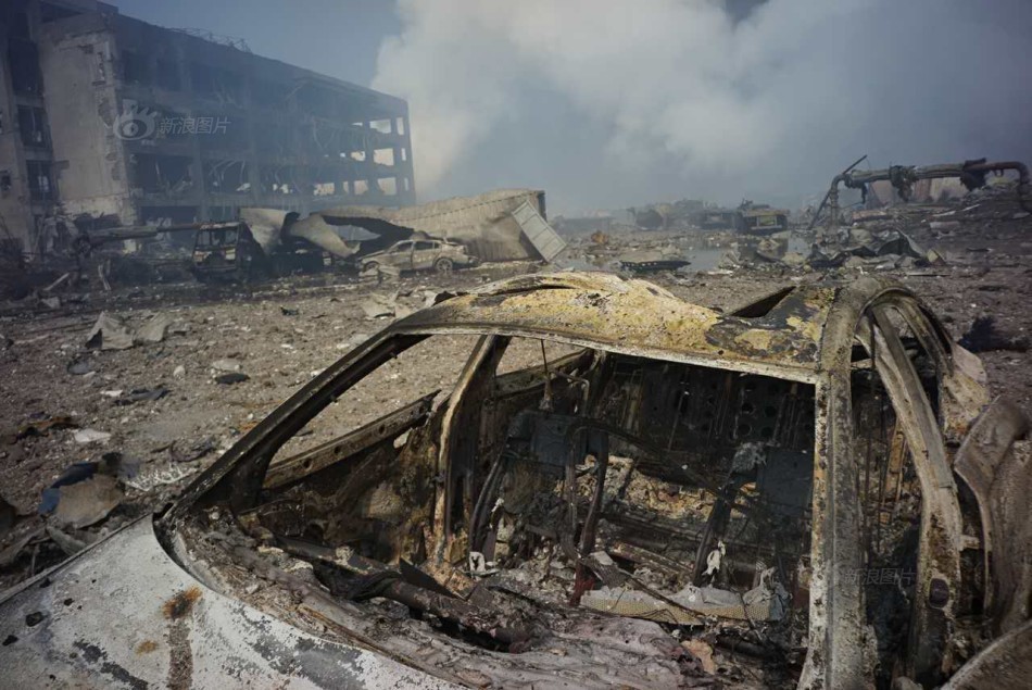 天津爆炸现场直击