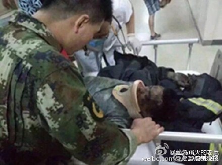 天津爆炸事件多名消防人员牺牲
