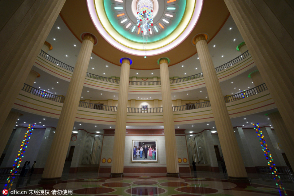 走进朝鲜万景台少年宫 琴棋书画样样齐全