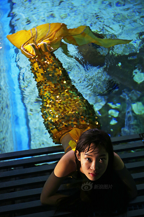 而在现实生活中,我们这些"美人鱼"的收入并不高,一名全职"美人鱼"演员