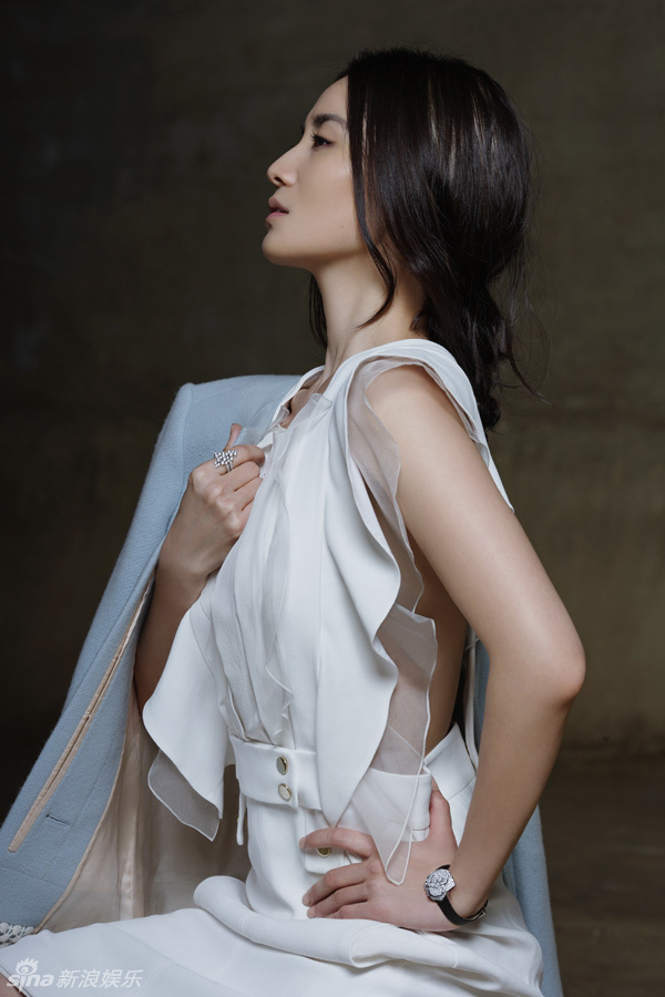 小宋佳率性时尚大片气质文艺