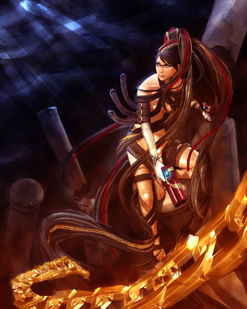 《猎天使魔女》玩家插画选