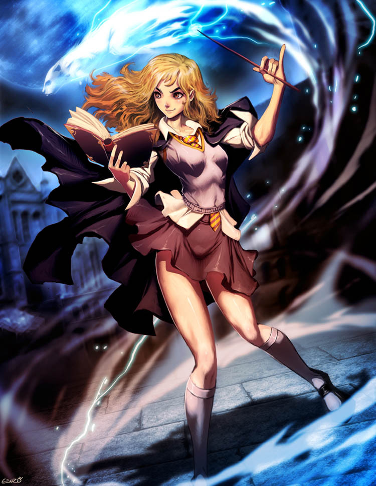 外国艺术家笔下的游戏人物插画图赏