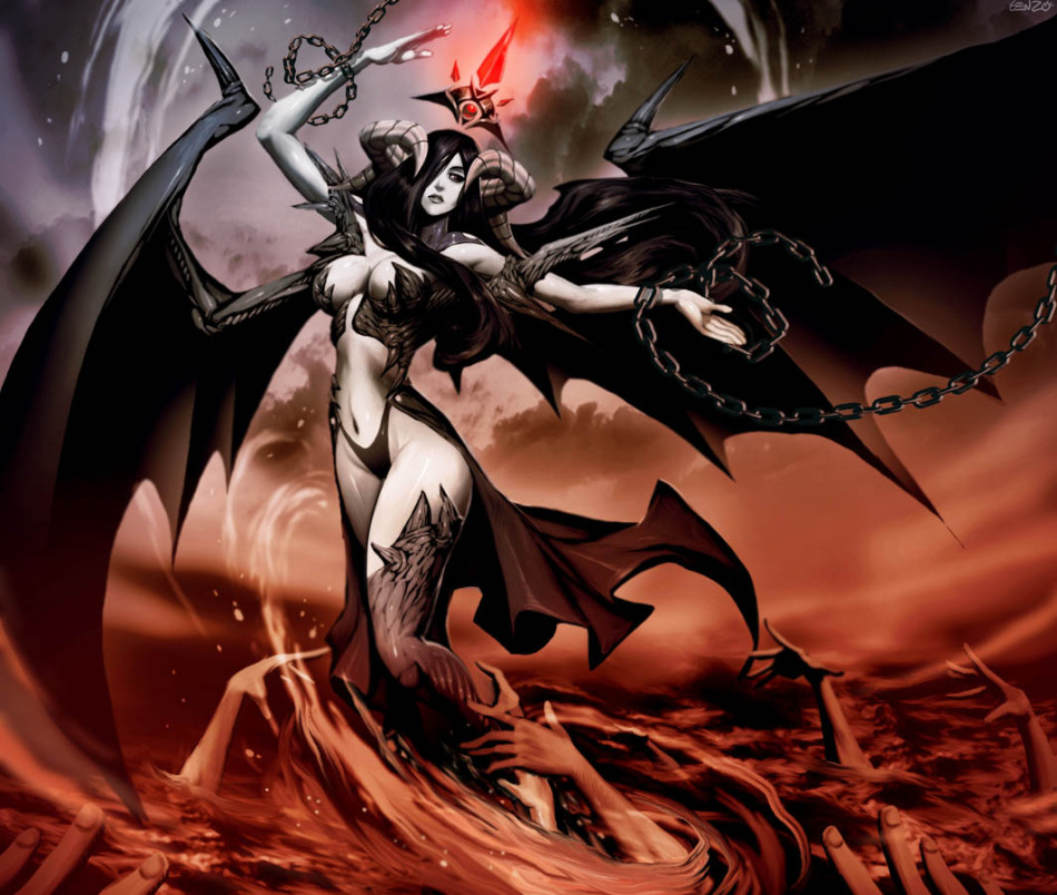 外国艺术家笔下的游戏人物插画图赏