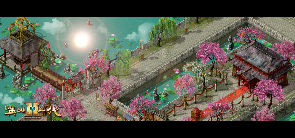 > 新浪游戏独家《英雄年代2》游戏场景图