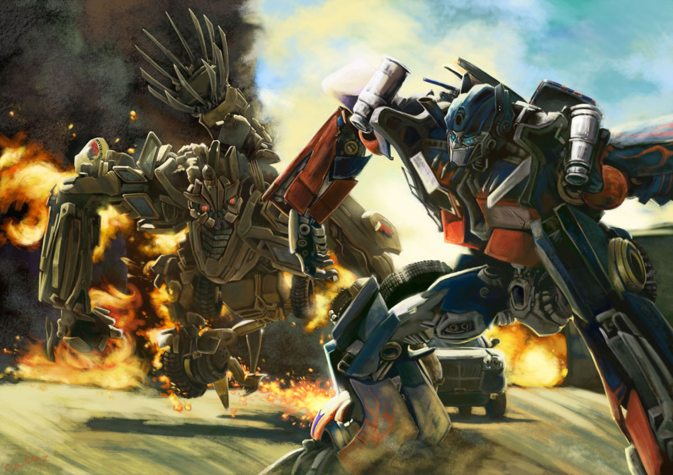 2010年玩家画廊专辑 > 《变形金刚》deviantart玩家画集  支持   键