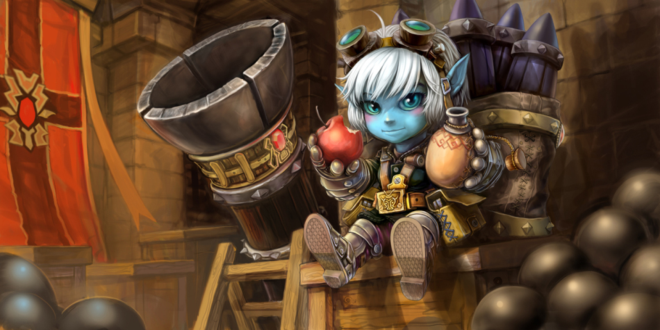 图10 麦林炮手——崔斯塔娜