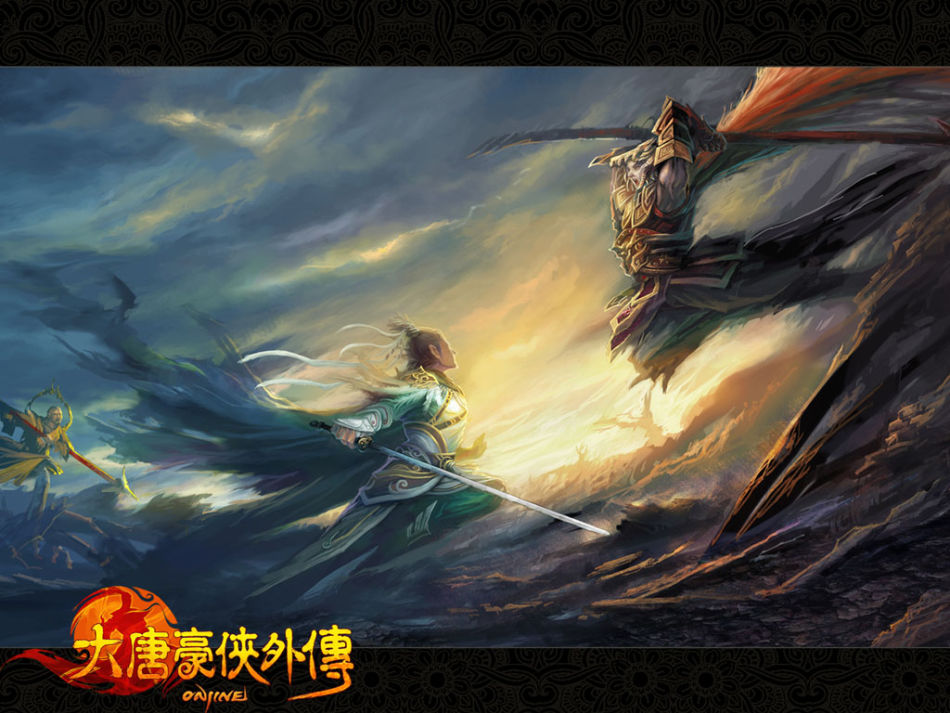 大唐豪侠外传游戏原画