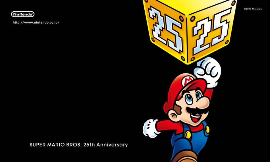 超级马里奥25周年纪念壁纸1280x768