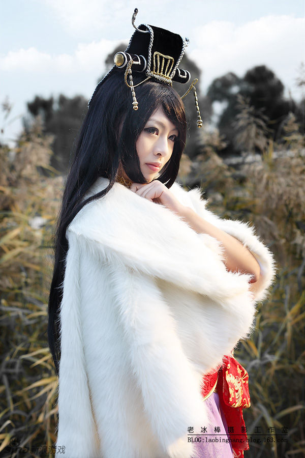 三国杀cosplay美女甄姬