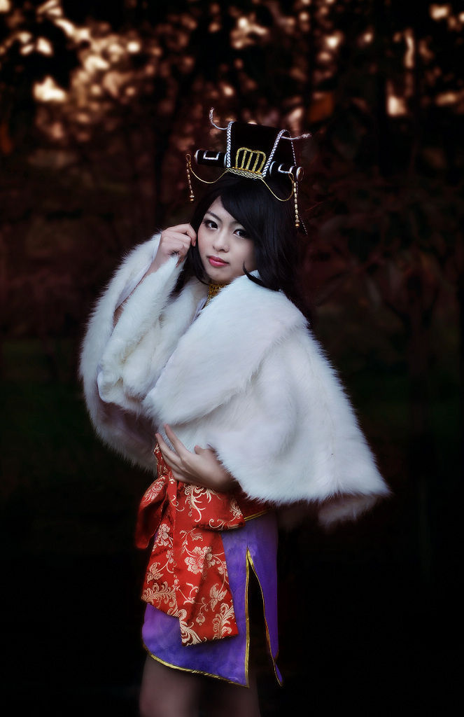 三国杀cosplay美女甄姬
