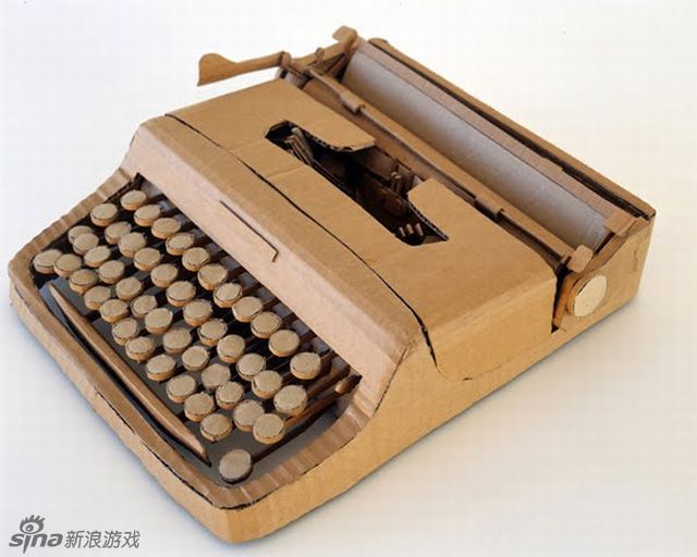 chris gilmour纸扳雕塑作品