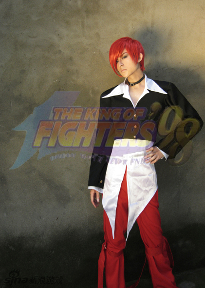 格斗之王拳皇98霸气十足八神庵超美型cos赏_高清图集_新浪网