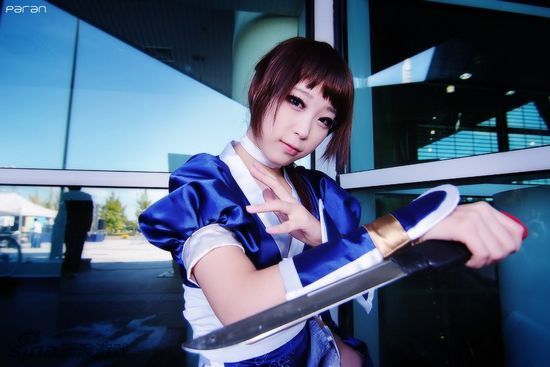 《生死格斗(doa)》小霞激萌cosplay赏