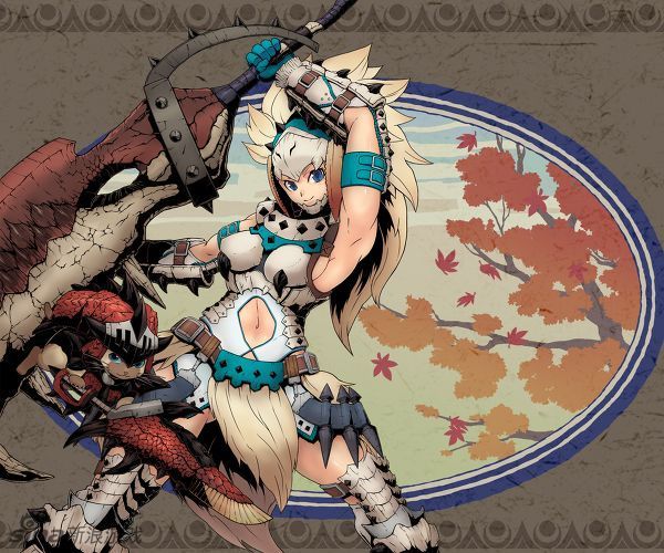 怪物猎人3精美同人画赏