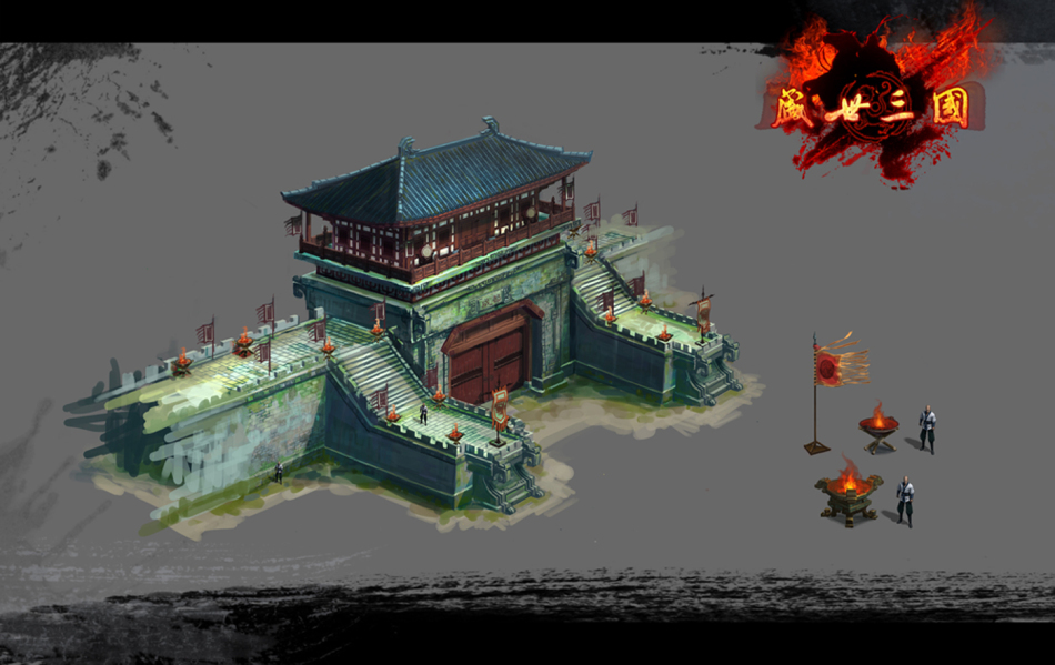 《盛世三国》游戏原画