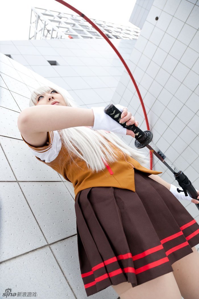 爆乳破衣动漫一骑当千赵云子龙cos