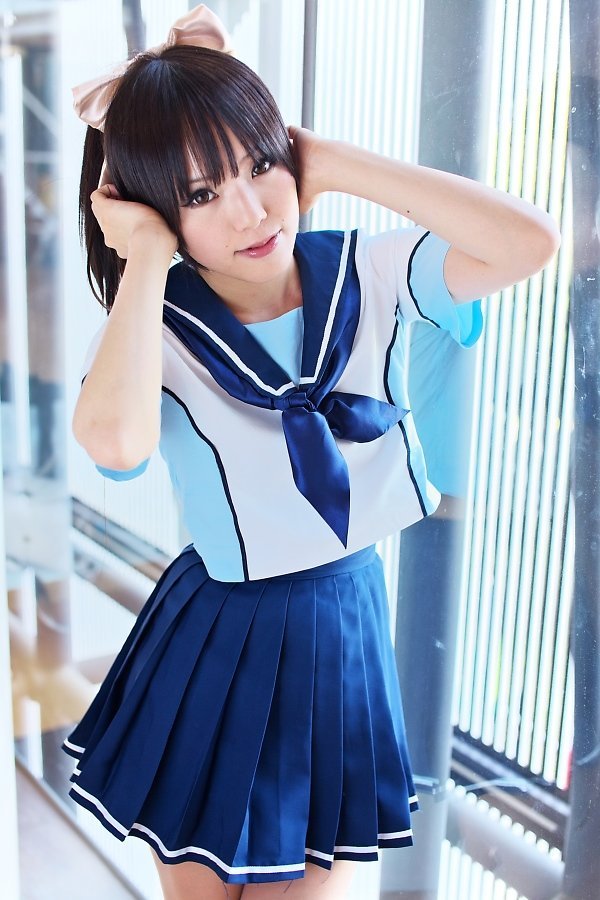 恋爱游戏loveplus女主角高岭爱花cos图赏