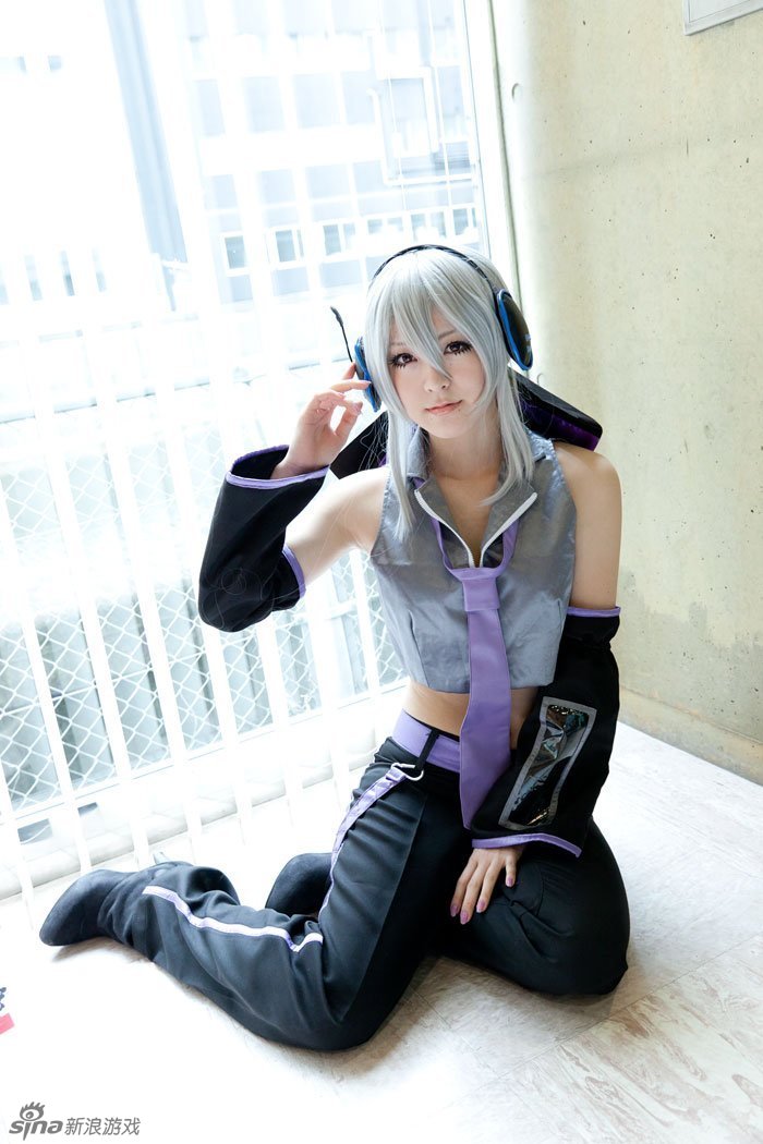 vocaloid家族颓废少女弱音酱cosplay