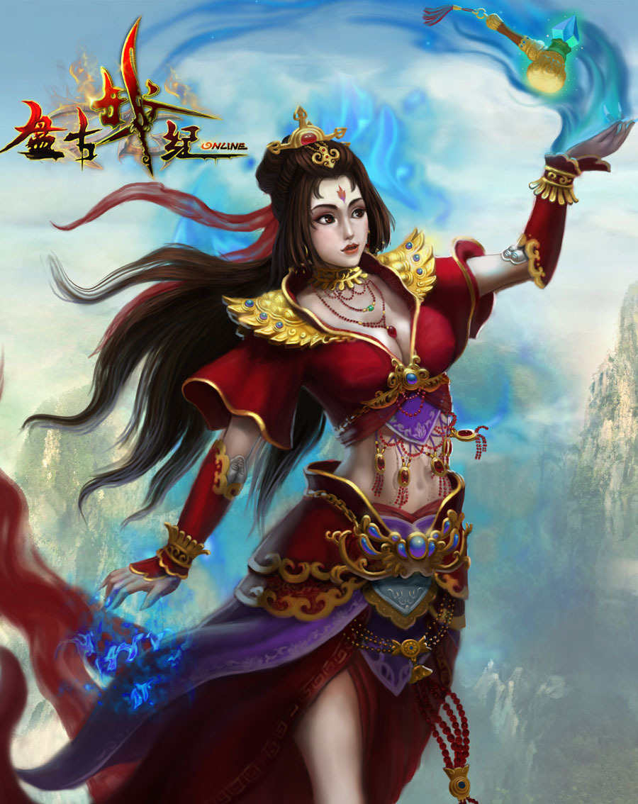 《盘古战纪》人物原画