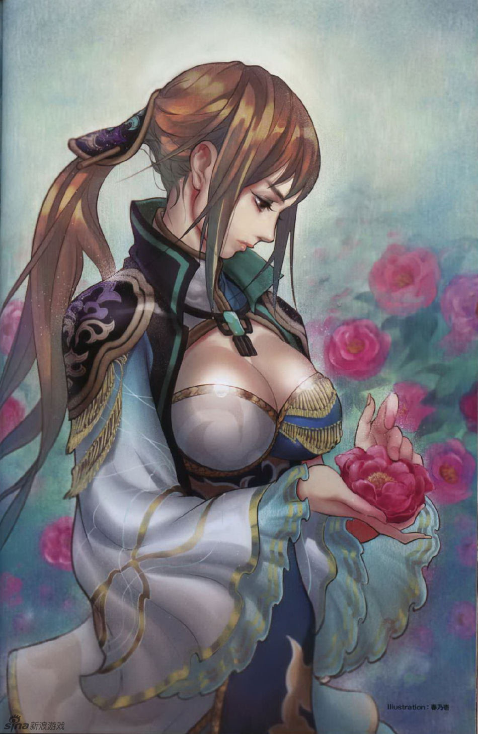 纱布蓝cos真三国无双6王元姬