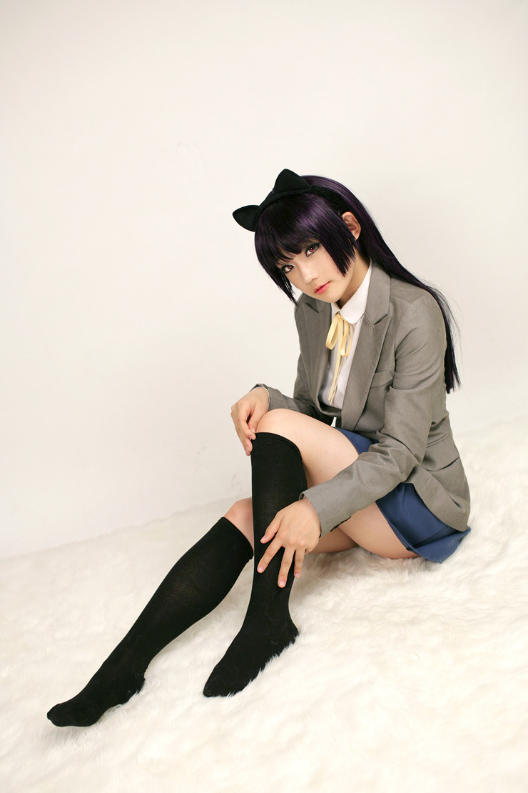 俺妹黑猫超萌真人cos