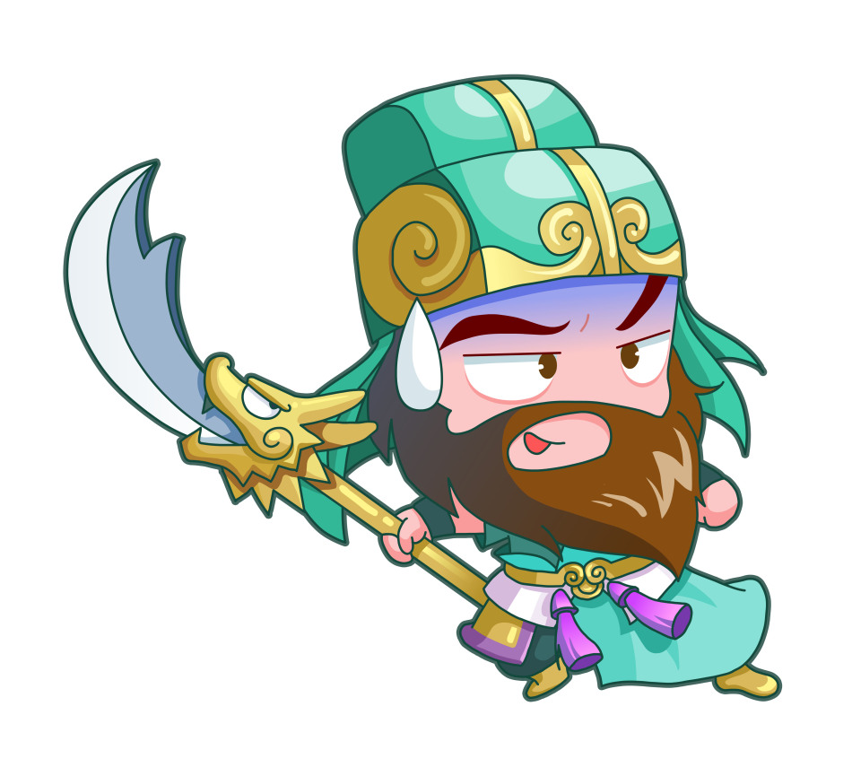 qq三国游戏原画