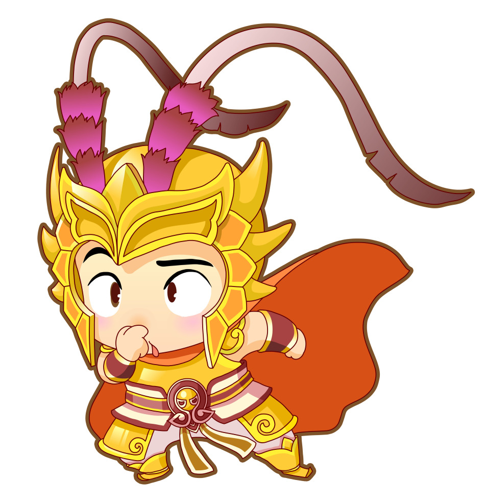 qq三国游戏原画