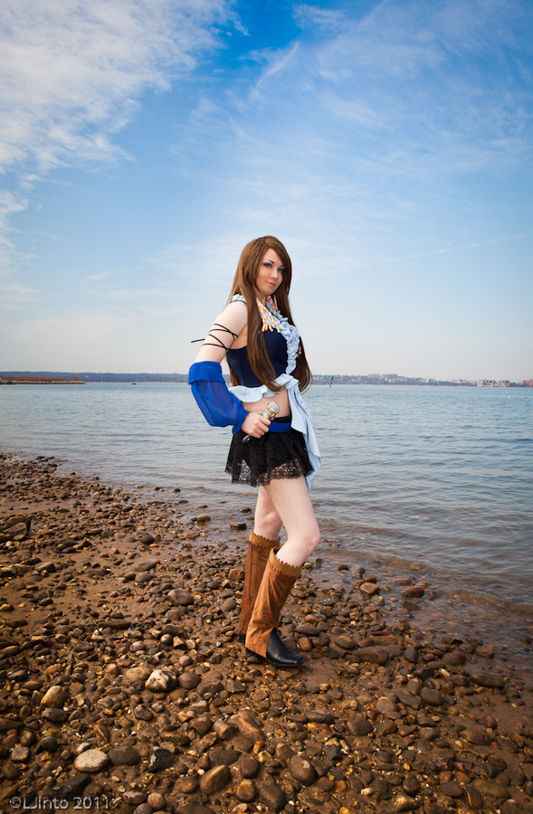 清纯与可爱!《最终幻想10-2》尤娜,莲恩cos