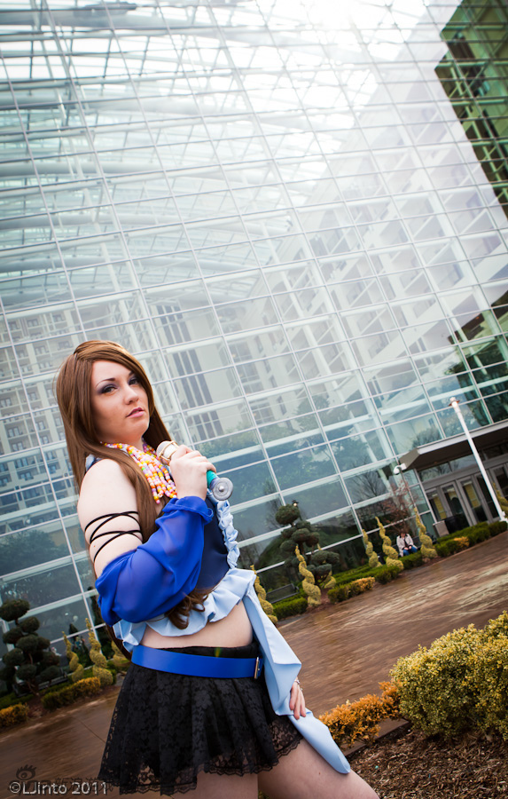 清纯与可爱!《最终幻想10-2》尤娜,莲恩cos