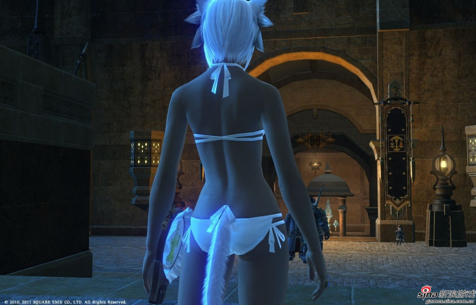 《最终幻想14》角色比基尼秀