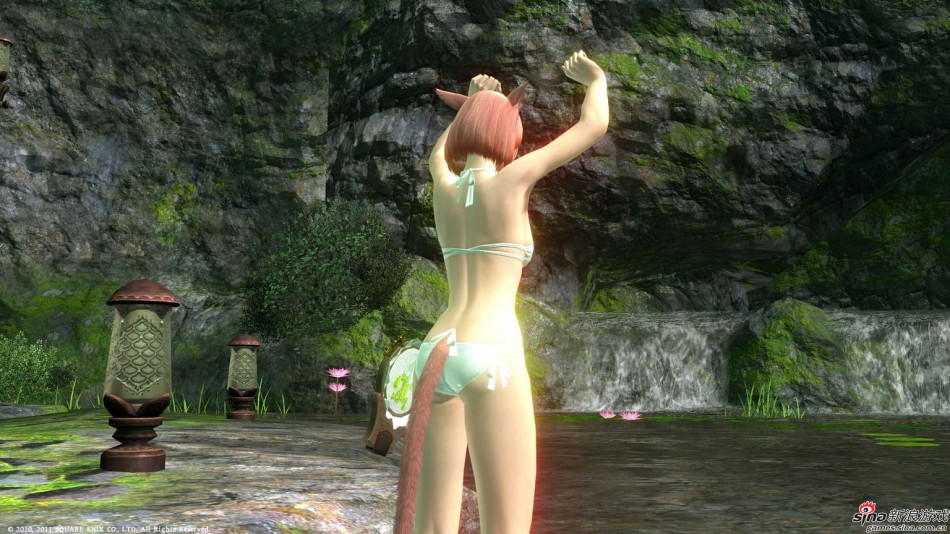 《最终幻想14》角色比基尼秀