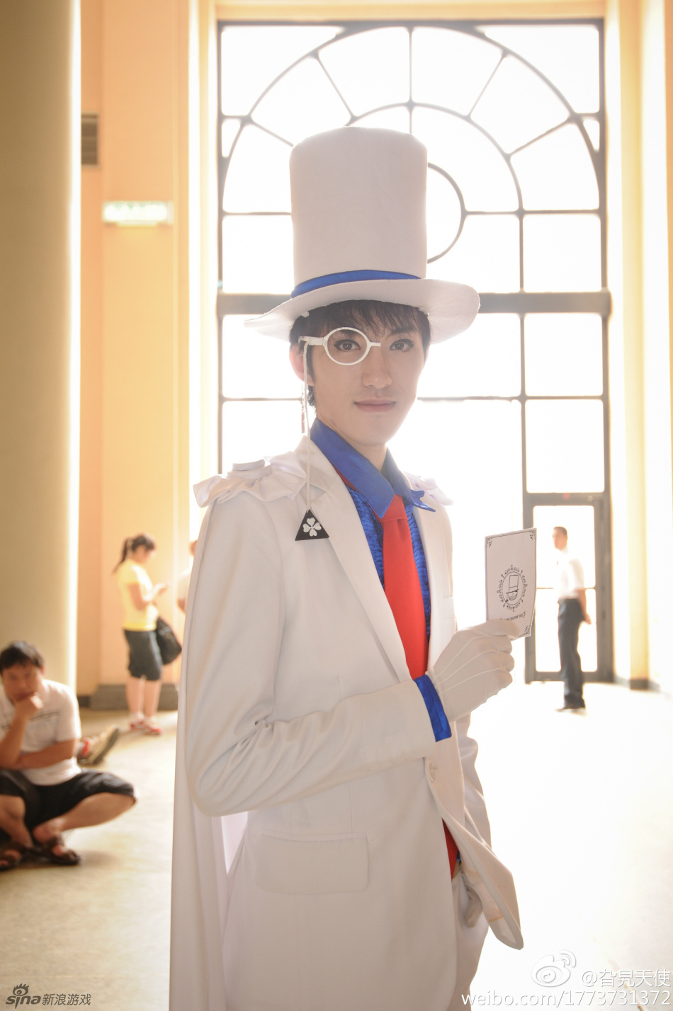 粉红之壁动漫同人展帅气基德