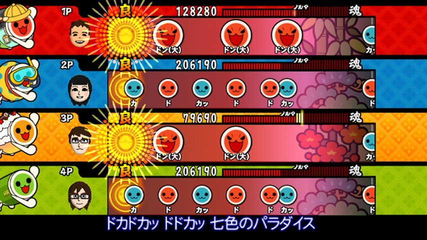 太鼓达人wii决定版公布首批截图欣赏