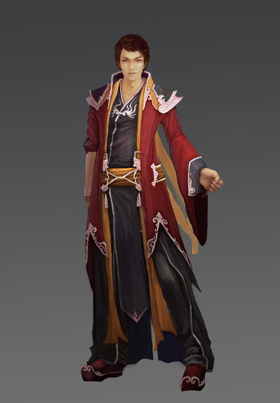 《汉武大帝》游戏原画