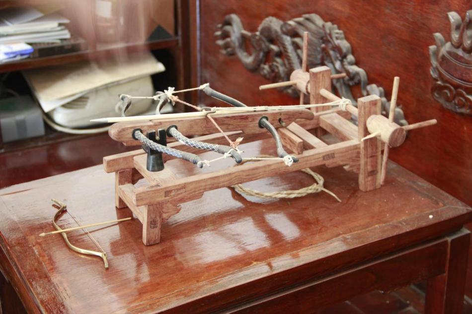 楚汉时期的三弓床弩115模型